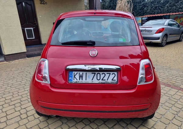 Fiat 500 cena 33900 przebieg: 53000, rok produkcji 2015 z Wieliczka małe 67